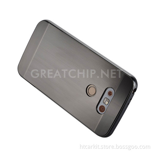 Brushed aluminum metal case For LG G5 Metal mirror case